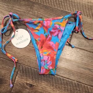 Lost + Wander Tropical Floral Bikini Bottom